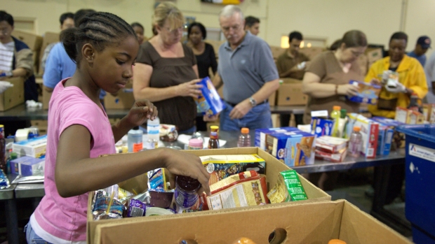 Supplying food for the Lake City Food Shelf - on-going