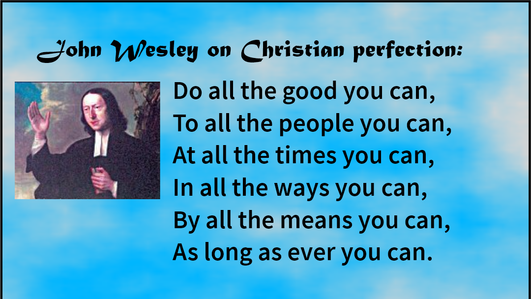 John Wesley - the founder of Methodism